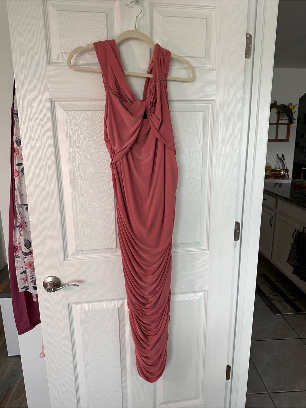 Maternity 5 piece bundle of Dresses, jumpsuit and shirt - Picture 5 of 14